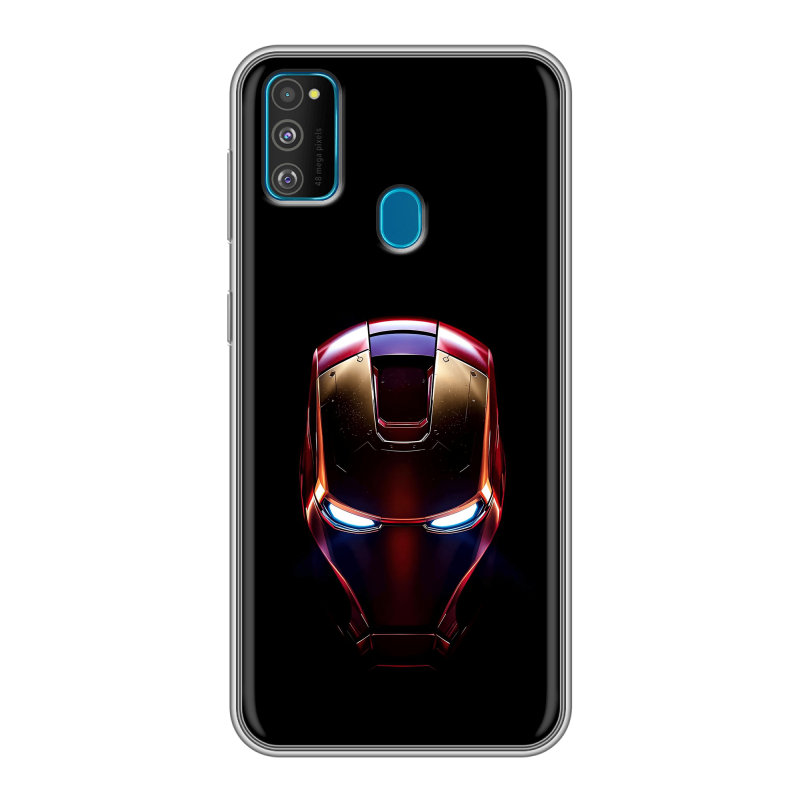 Силиконовый чехол на Samsung Galaxy M30s с принтом IronMan Железный человек Силиконовый чехол на Samsung Galaxy M30s с принтом IronMan Железный человек