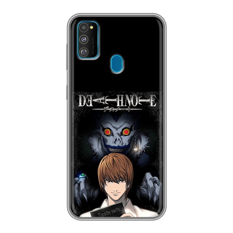 Силиконовый чехол на Samsung Galaxy M30s с принтом Death note Тетрадь смерти Силиконовый чехол на Samsung Galaxy M30s с принтом Death note Тетрадь смерти