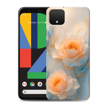 Силиконовый чехол на Google Pixel 4 XL с принтом Женский