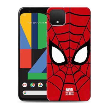 Силиконовый чехол на Google Pixel 4 XL с принтом человек паук spiderman Силиконовый чехол на Google Pixel 4 XL с принтом человек паук spiderman