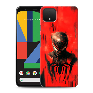 Силиконовый чехол на Google Pixel 4 XL с принтом человек паук spiderman