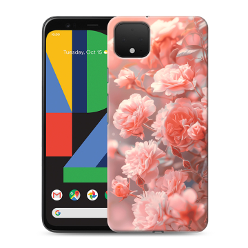 Силиконовый чехол на Google Pixel 4 XL с принтом Розы цветы