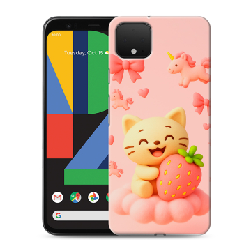 Силиконовый чехол на Google Pixel 4 XL с принтом для девочек Силиконовый чехол на Google Pixel 4 XL с принтом для девочек