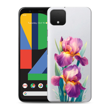 Силиконовый чехол на Google Pixel 4 XL с принтом Цветы орхидеи