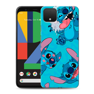 Силиконовый чехол на Google Pixel 4 XL с принтом Лило и Стич Силиконовый чехол на Google Pixel 4 XL с принтом Лило и Стич