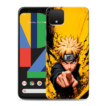 Силиконовый чехол на Google Pixel 4 XL с принтом Naruto Наруто