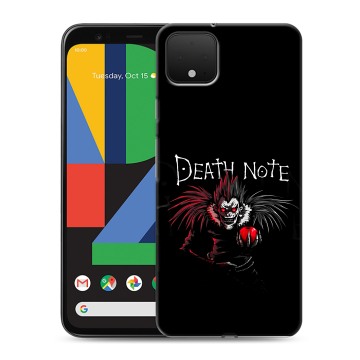 Силиконовый чехол на Google Pixel 4 XL с принтом Death note Тетрадь смерти