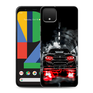 Силиконовый чехол на Google Pixel 4 XL с принтом BMW БМВ Силиконовый чехол на Google Pixel 4 XL с принтом BMW БМВ