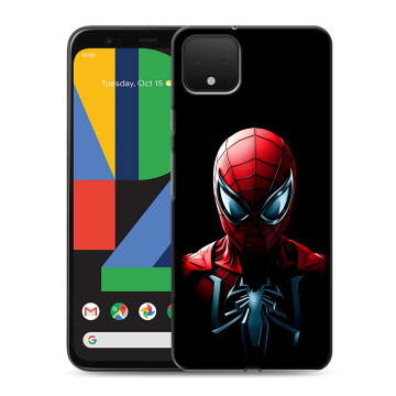 Силиконовый чехол на Google Pixel 4 XL с принтом Spiderman Человек паук Силиконовый чехол на Google Pixel 4 XL с принтом Spiderman Человек паук