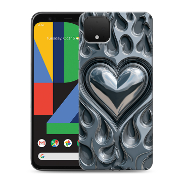 Силиконовый чехол на Google Pixel 4 XL с принтом Y2K