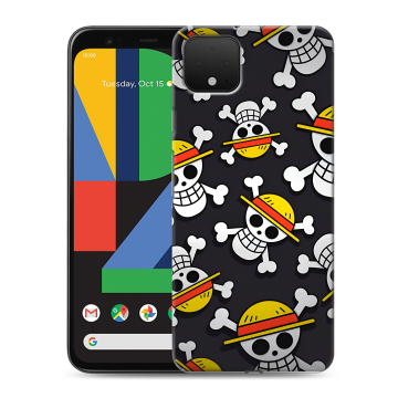Силиконовый чехол на Google Pixel 4 XL с принтом One Piece Ван Пис