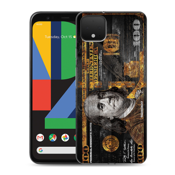 Силиконовый чехол на Google Pixel 4 XL с принтом Доллар деньги Силиконовый чехол на Google Pixel 4 XL с принтом Доллар деньги