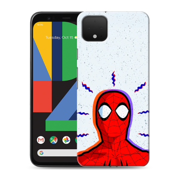 Силиконовый чехол на Google Pixel 4 XL с принтом Spiderman Человек паук