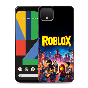 Силиконовый чехол на Google Pixel 4 XL с принтом Roblox Роблокс Силиконовый чехол на Google Pixel 4 XL с принтом Roblox Роблокс