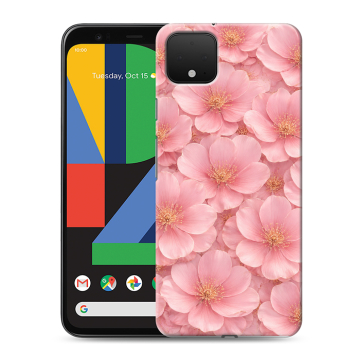 Силиконовый чехол на Google Pixel 4 XL с принтом женский