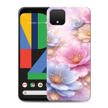 Силиконовый чехол на Google Pixel 4 XL с принтом женский Силиконовый чехол на Google Pixel 4 XL с принтом женский