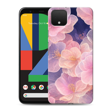 Силиконовый чехол на Google Pixel 4 XL с принтом женский