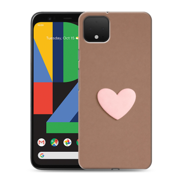 Силиконовый чехол на Google Pixel 4 XL с принтом женский