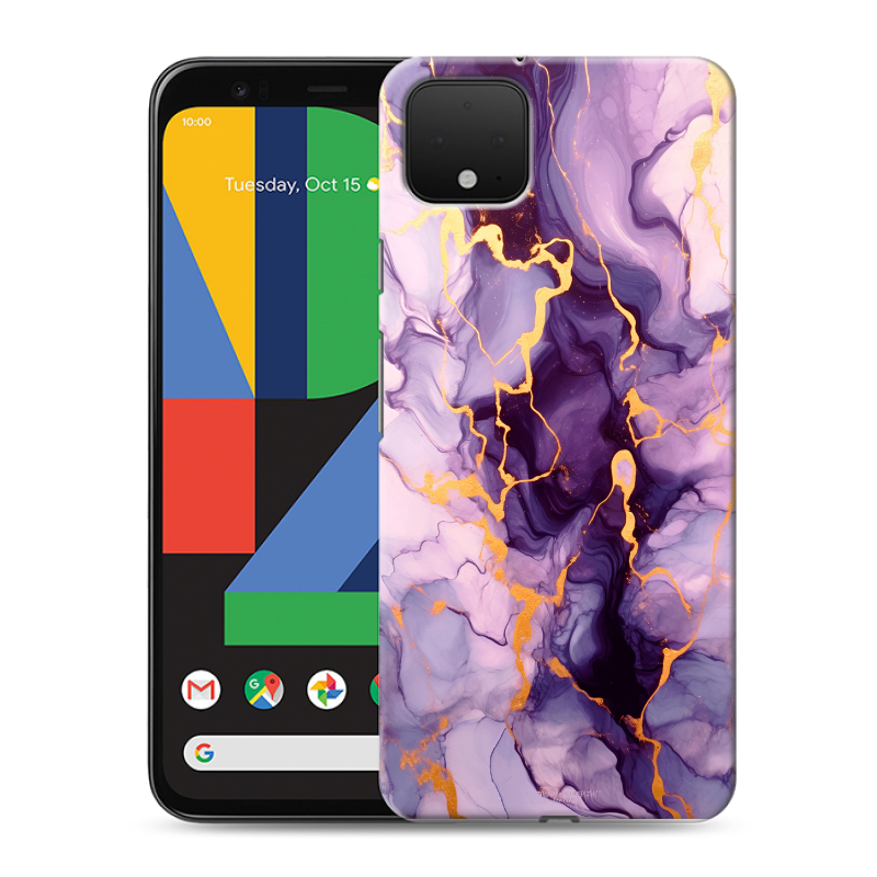 Силиконовый чехол на Google Pixel 4 XL с принтом Мрамор Силиконовый чехол на Google Pixel 4 XL с принтом Мрамор