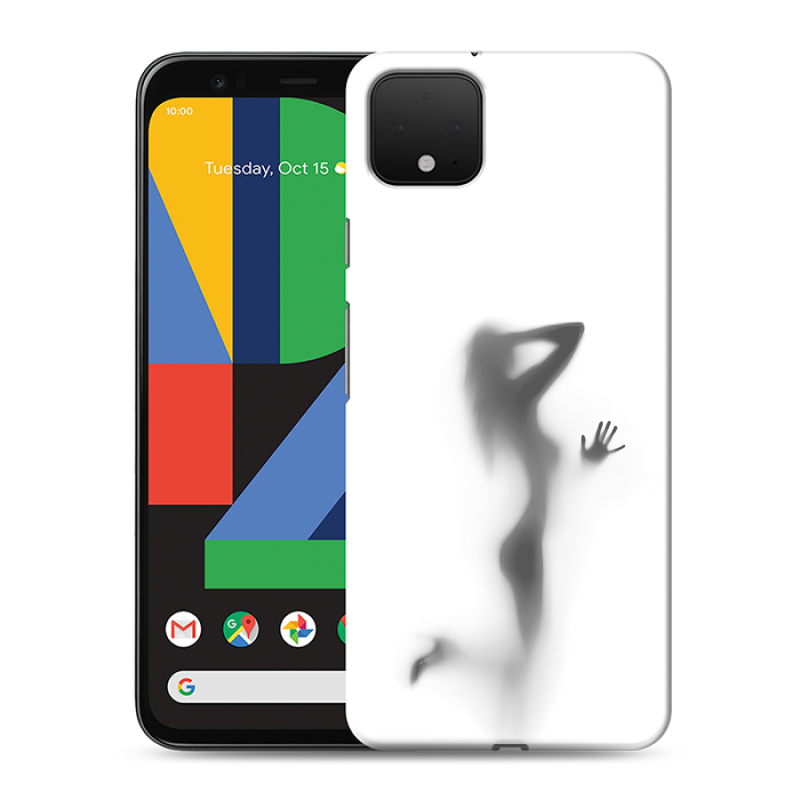 Силиконовый чехол на Google Pixel 4 XL с принтом Силуэт Силиконовый чехол на Google Pixel 4 XL с принтом Силуэт