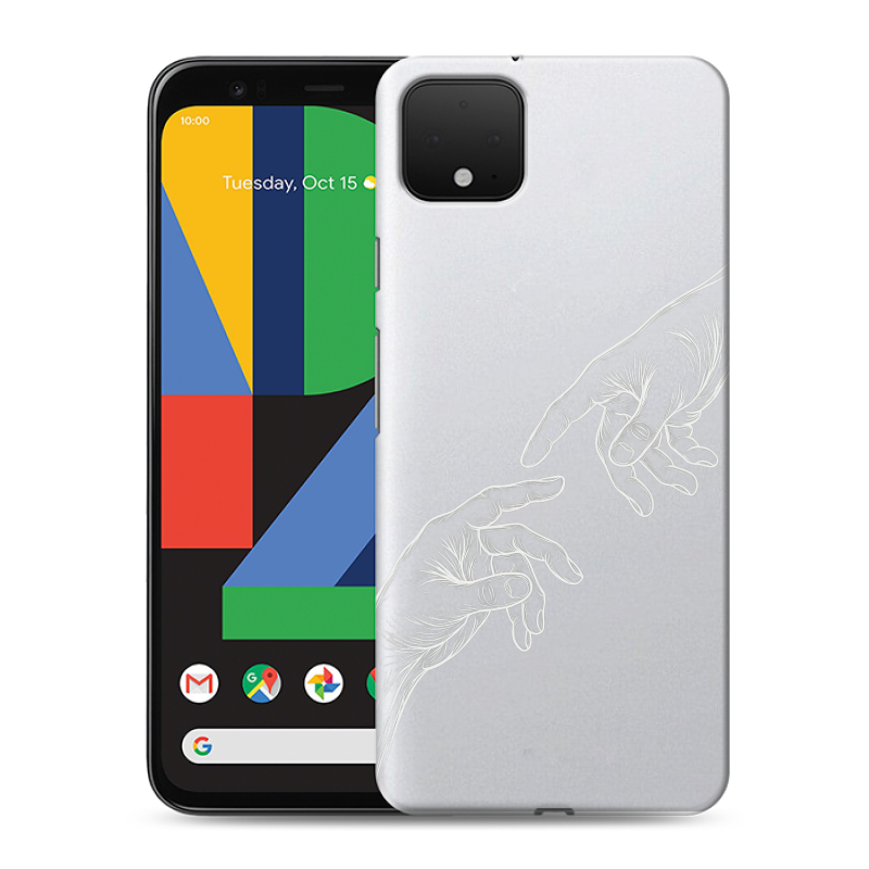 Силиконовый чехол на Google Pixel 4 XL с принтом Сотворение мира Силиконовый чехол на Google Pixel 4 XL с принтом Сотворение мира