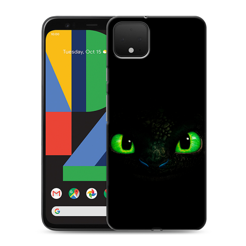 Пластиковый чехол на Google Pixel 4 XL с принтом Как приручить дракона Пластиковый чехол на Google Pixel 4 XL с принтом Как приручить дракона