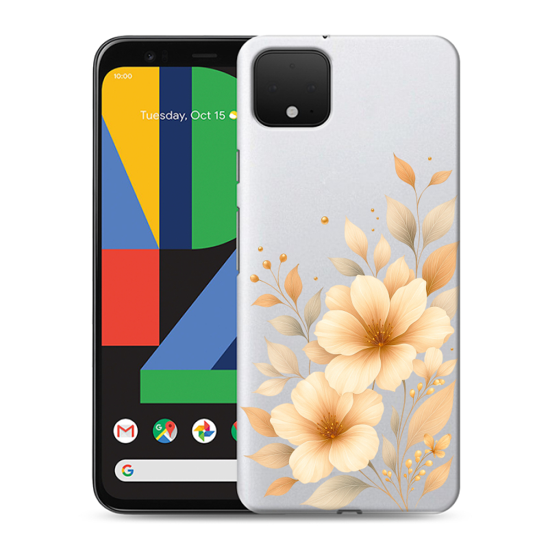 Силиконовый чехол на Google Pixel 4 XL с принтом для девушки Силиконовый чехол на Google Pixel 4 XL с принтом для девушки