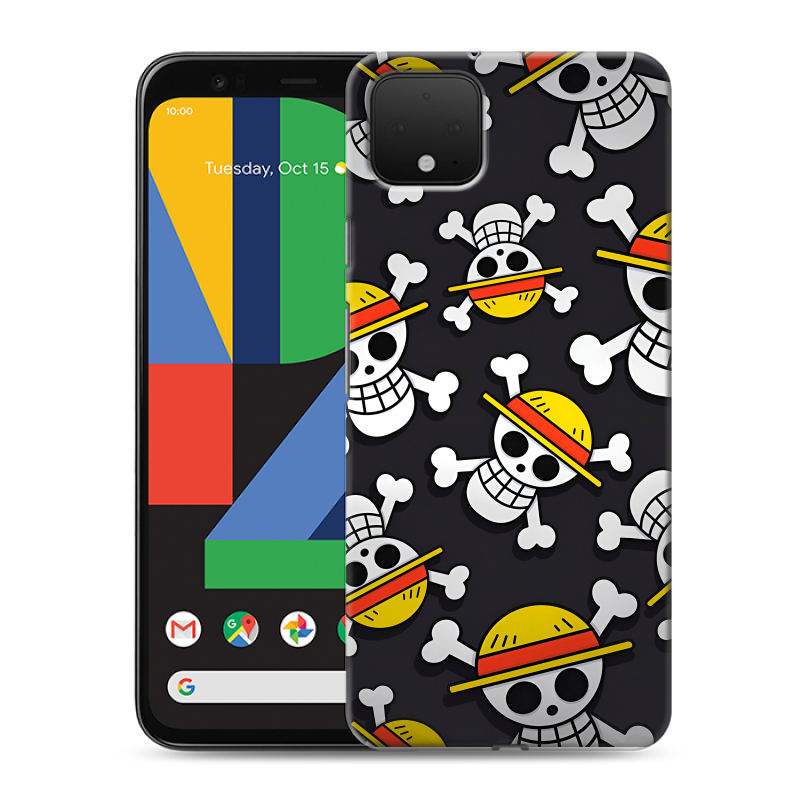 Пластиковый чехол на Google Pixel 4 XL с принтом One Piece Ван Пис Пластиковый чехол на Google Pixel 4 XL с принтом One Piece Ван Пис