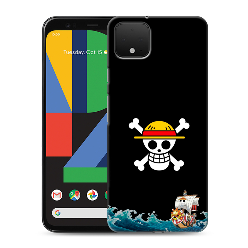 Силиконовый чехол на Google Pixel 4 XL с принтом One Piece Ван Пис Силиконовый чехол на Google Pixel 4 XL с принтом One Piece Ван Пис