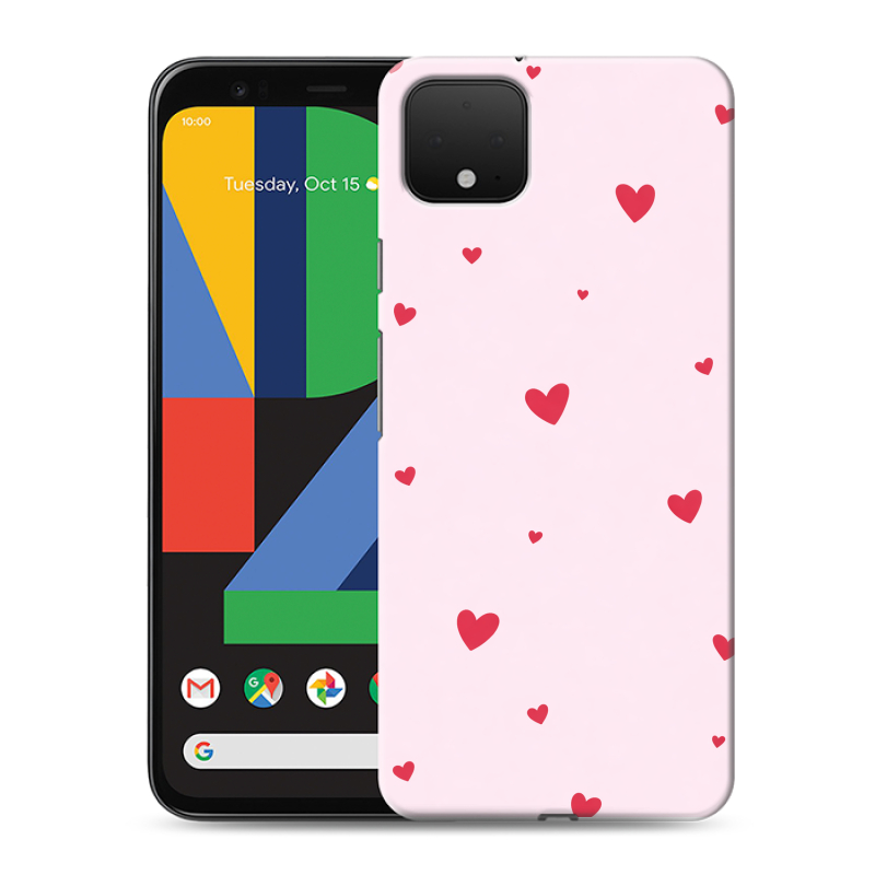 Силиконовый чехол на Google Pixel 4 XL с принтом для девочек Силиконовый чехол на Google Pixel 4 XL с принтом для девочек