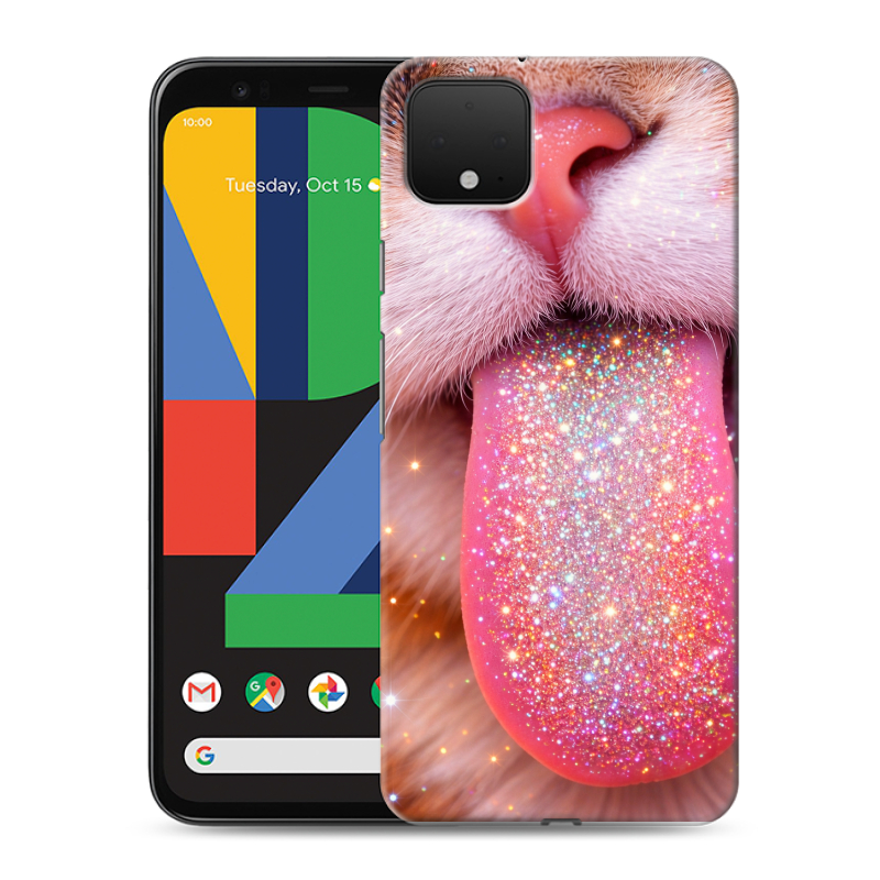 Силиконовый чехол на Google Pixel 4 XL с принтом для девочек Силиконовый чехол на Google Pixel 4 XL с принтом для девочек