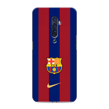 Силиконовый чехол на OPPO Reno2 с принтом Барселона Barcelona