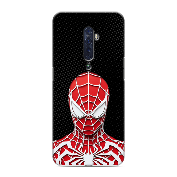 Силиконовый чехол на OPPO Reno2 с принтом человек паук spiderman