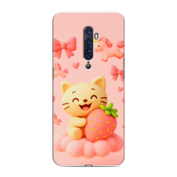 Силиконовый чехол на OPPO Reno2 с принтом для девочек Силиконовый чехол на OPPO Reno2 с принтом для девочек