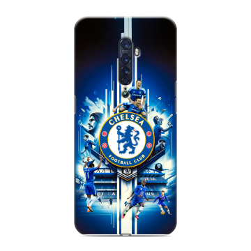 Силиконовый чехол на OPPO Reno2 с принтом Chelsea Челси Силиконовый чехол на OPPO Reno2 с принтом Chelsea Челси