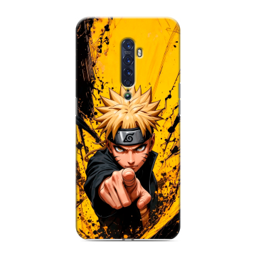 Силиконовый чехол на OPPO Reno2 с принтом Naruto Наруто Силиконовый чехол на OPPO Reno2 с принтом Naruto Наруто