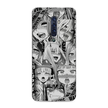 Силиконовый чехол на OPPO Reno2 с принтом Ahegao Ахегао Аниме Силиконовый чехол на OPPO Reno2 с принтом Ahegao Ахегао Аниме