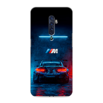 Силиконовый чехол на OPPO Reno2 с принтом BMW БМВ Силиконовый чехол на OPPO Reno2 с принтом BMW БМВ