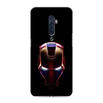 Силиконовый чехол на OPPO Reno2 с принтом IronMan Железный человек Силиконовый чехол на OPPO Reno2 с принтом IronMan Железный человек