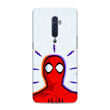 Силиконовый чехол на OPPO Reno2 с принтом Spiderman Человек паук Силиконовый чехол на OPPO Reno2 с принтом Spiderman Человек паук