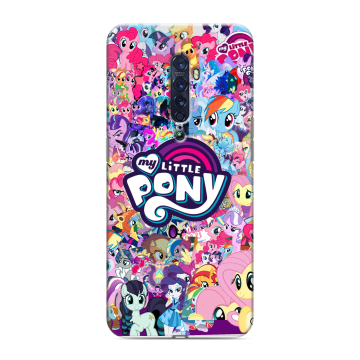 Силиконовый чехол на OPPO Reno2 с принтом My little pony Дружба чудо Силиконовый чехол на OPPO Reno2 с принтом My little pony Дружба чудо