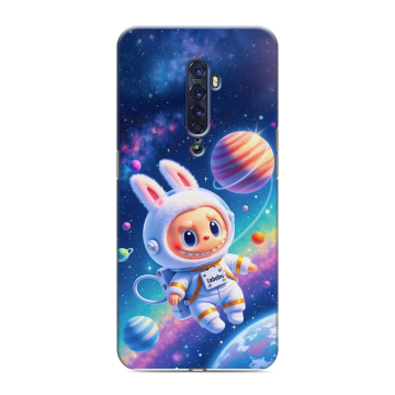 Силиконовый чехол на OPPO Reno2 с принтом Labubu Лабубу Силиконовый чехол на OPPO Reno2 с принтом Labubu Лабубу