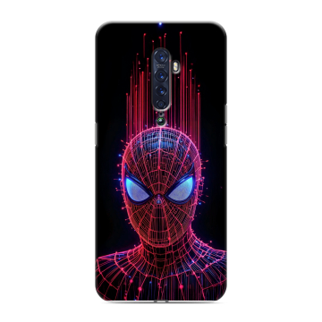Силиконовый чехол на OPPO Reno2 с принтом Spiderman Человек паук Силиконовый чехол на OPPO Reno2 с принтом Spiderman Человек паук