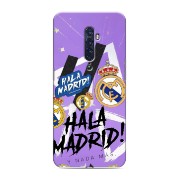 Силиконовый чехол на OPPO Reno2 с принтом Real Madrid Реал Мадрид Силиконовый чехол на OPPO Reno2 с принтом Real Madrid Реал Мадрид