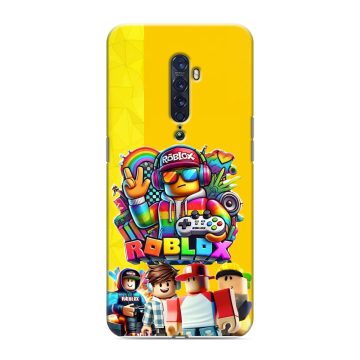 Силиконовый чехол на OPPO Reno2 с принтом Roblox Роблокс Силиконовый чехол на OPPO Reno2 с принтом Roblox Роблокс