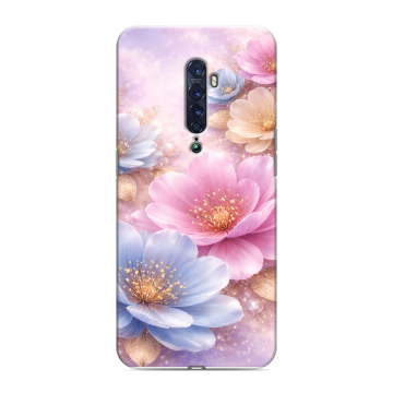 Силиконовый чехол на OPPO Reno2 с принтом женский Силиконовый чехол на OPPO Reno2 с принтом женский