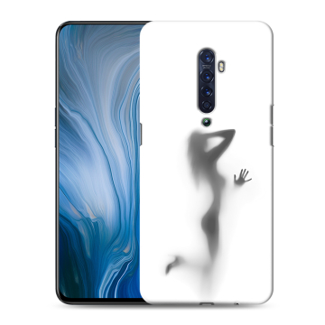 Силиконовый противоударный чехол на OPPO Reno2 Z с принтом Силуэт Силиконовый противоударный чехол на OPPO Reno2 Z с принтом Силуэт