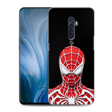 Силиконовый противоударный чехол на OPPO Reno2 Z с принтом человек паук spiderman