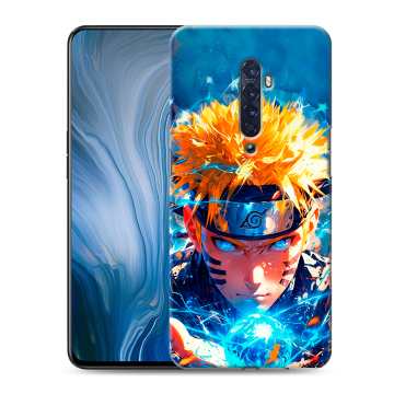Силиконовый противоударный чехол на OPPO Reno2 Z с принтом Аниме Наруто Naruto