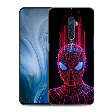 Силиконовый противоударный чехол на OPPO Reno2 Z с принтом Spiderman Человек паук